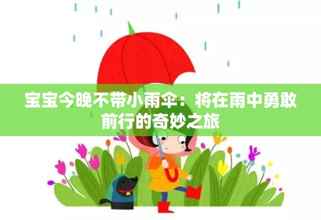 宝宝今晚不带小雨伞：将在雨中勇敢前行的奇妙之旅