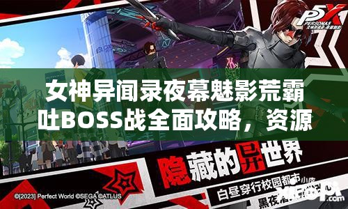 女神异闻录夜幕魅影荒霸吐BOSS战全面攻略，资源管理技巧、高效策略制定与避免资源浪费