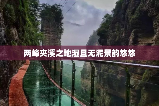 两峰夹溪之地湿且无泥景韵悠悠