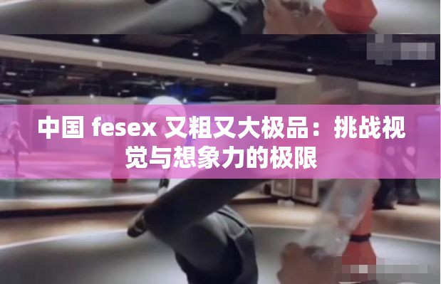 中国 fesex 又粗又大极品：挑战视觉与想象力的极限