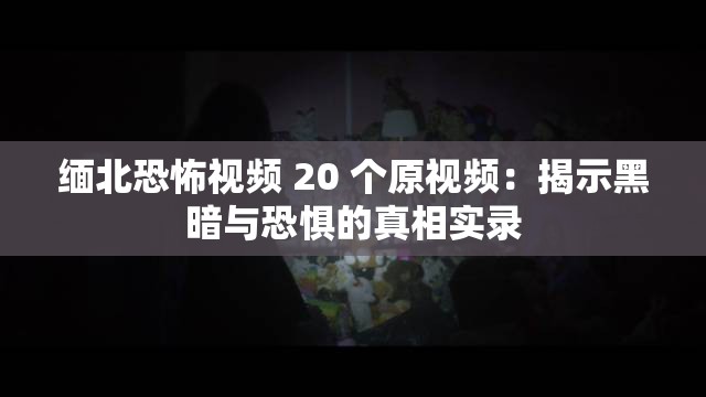 缅北恐怖视频 20 个原视频：揭示黑暗与恐惧的真相实录