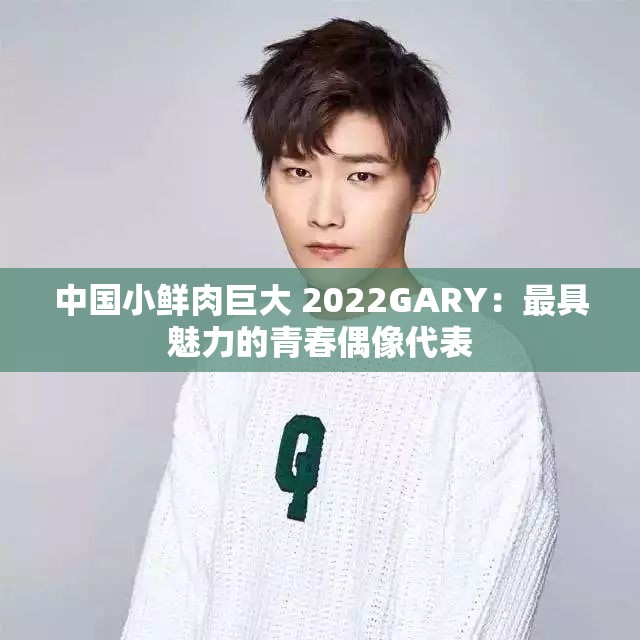 中国小鲜肉巨大 2022GARY：最具魅力的青春偶像代表