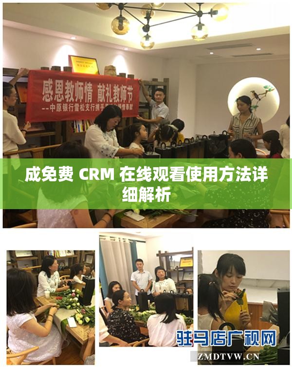 成免费 CRM 在线观看使用方法详细解析