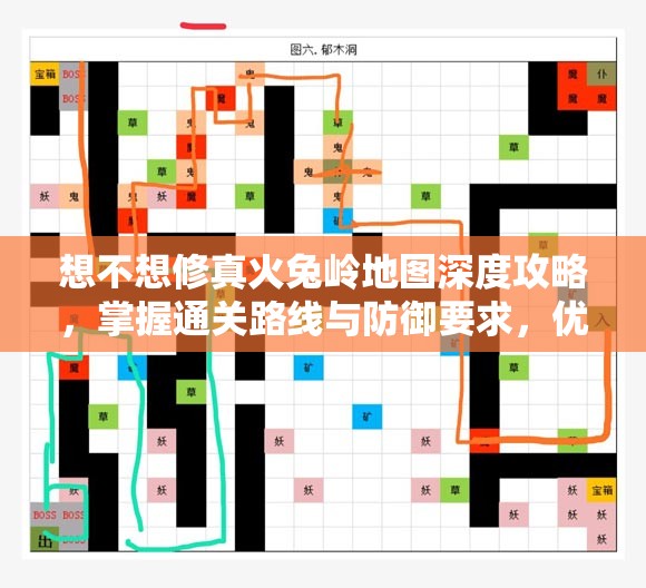 想不想修真火兔岭地图深度攻略，掌握通关路线与防御要求，优化资源管理策略