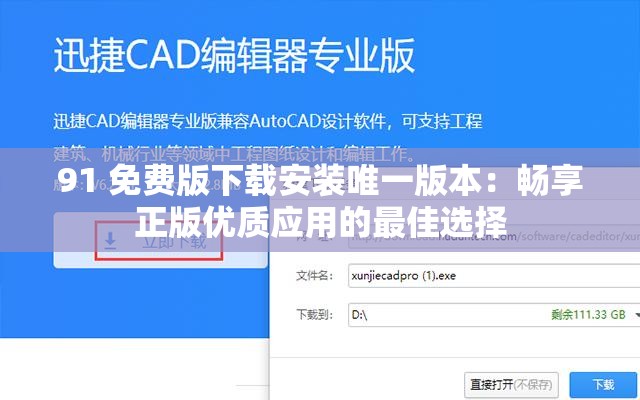 91 免费版下载安装唯一版本：畅享正版优质应用的最佳选择