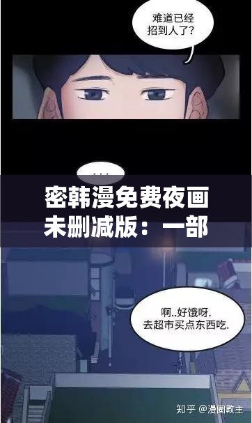 密韩漫免费夜画未删减版：一部不容错过的精彩漫画作品