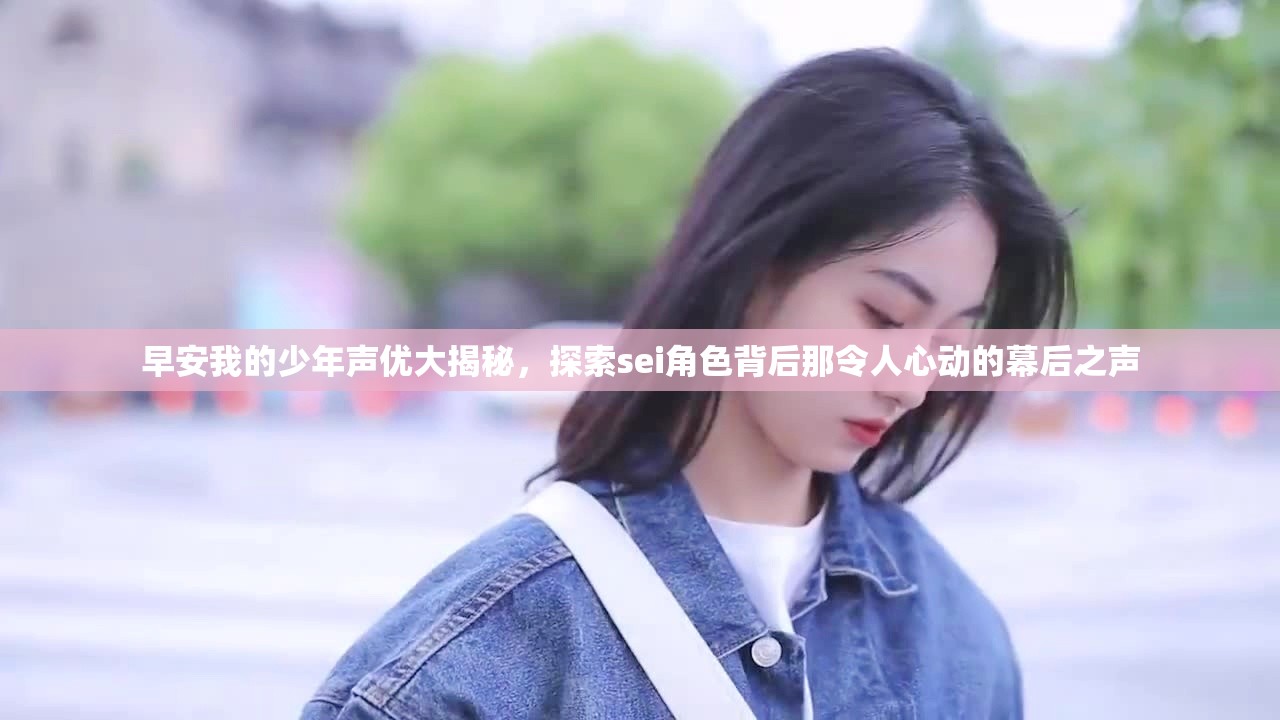 早安我的少年声优大揭秘，探索sei角色背后那令人心动的幕后之声