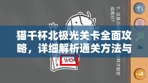 猫千杯北极光关卡全面攻略，详细解析通关方法与技巧