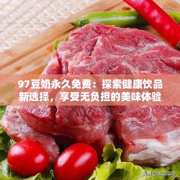 97豆奶永久免费：探索健康饮品新选择，享受无负担的美味体验