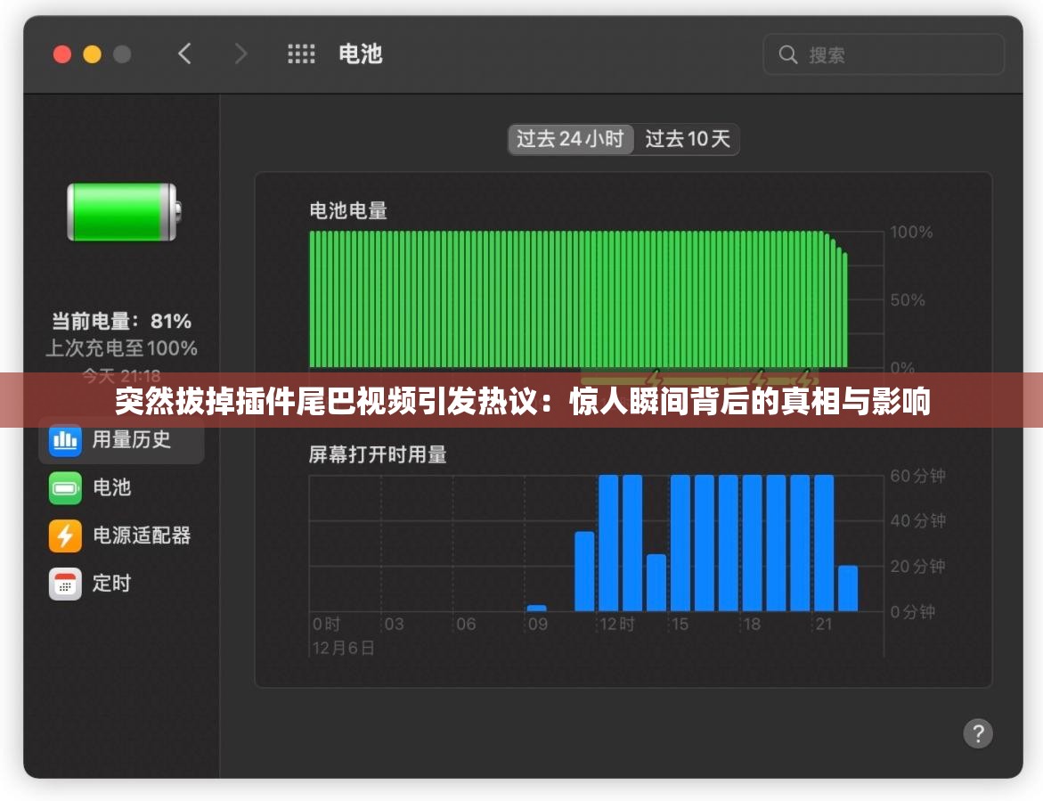 突然拔掉插件尾巴视频引发热议：惊人瞬间背后的真相与影响