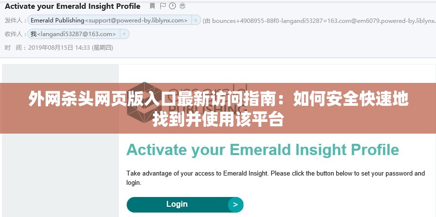 外网杀头网页版入口最新访问指南：如何安全快速地找到并使用该平台