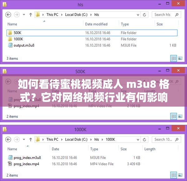 如何看待蜜桃视频成人 m3u8 格式？它对网络视频行业有何影响？
