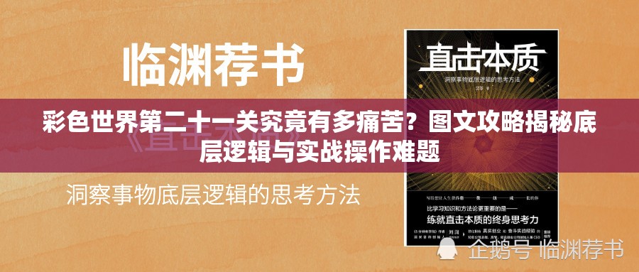 彩色世界第二十一关究竟有多痛苦？图文攻略揭秘底层逻辑与实战操作难题