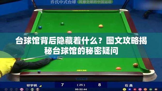 台球馆背后隐藏着什么？图文攻略揭秘台球馆的秘密疑问