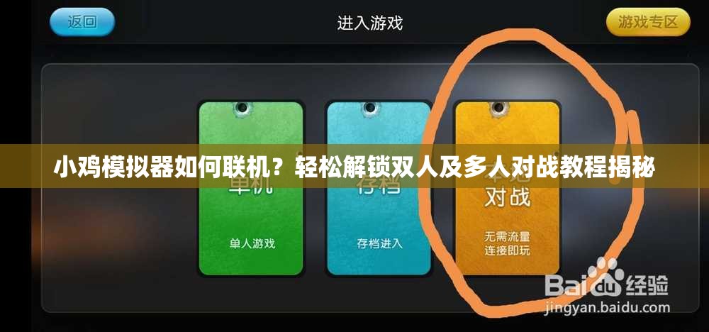 小鸡模拟器如何联机？轻松解锁双人及多人对战教程揭秘