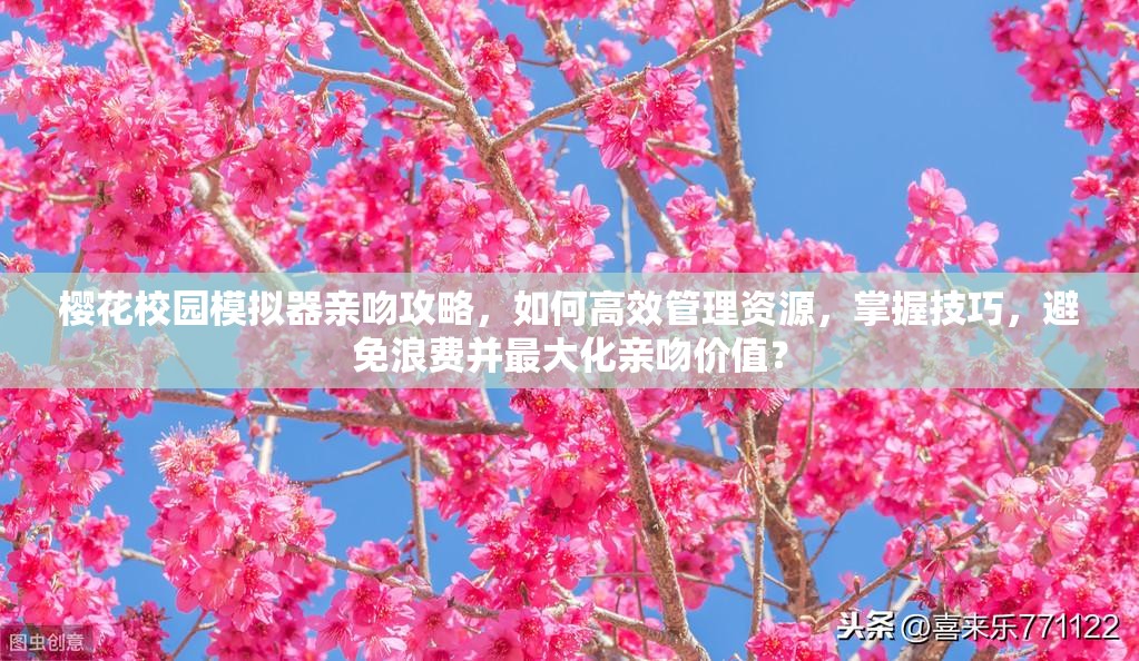 樱花校园模拟器亲吻攻略，如何高效管理资源，掌握技巧，避免浪费并最大化亲吻价值？